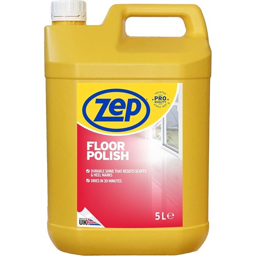 Zep commercial floor polish - commercial, 5l