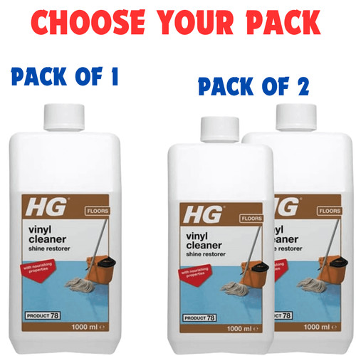 Vinyl floor cleaner shine - hg,